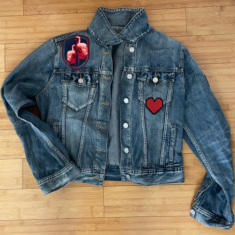 SUNDAY BEST // Patchwork Denim Jacket